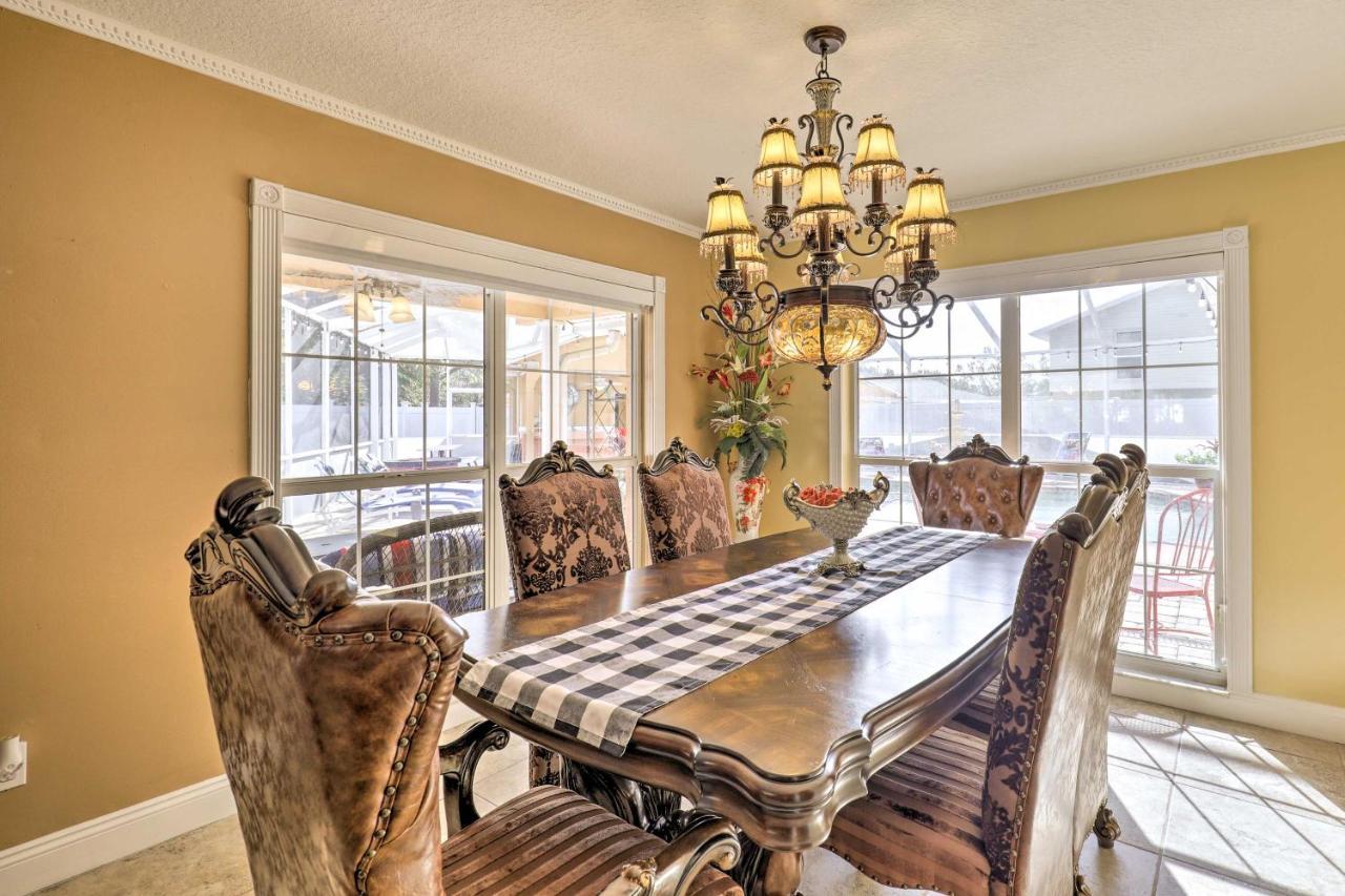 Cozy Home In Heart Of Tampa With Lanai And Pool! Экстерьер фото